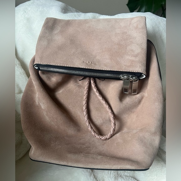 Rag & bone suede backpack - Picture 1 of 9
